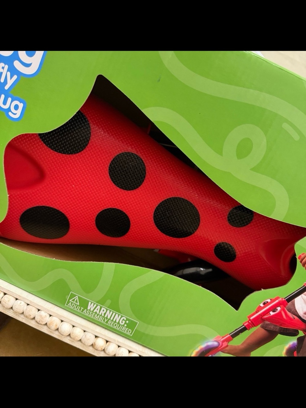 ⚡️⭐️Mookie Scuttle Bug Firefly Ladybug Ride On Toy - Picture 2 of 4